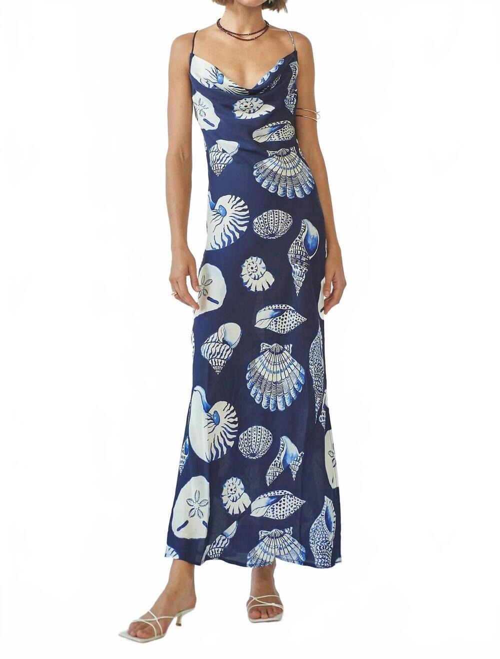 NEW CAROLINA K women's slip dress in felicity shell